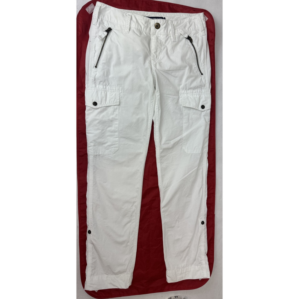 Y2K Paratrooper Utility Cargo Pants Vintage Streetwear Ralph Lauren Sport 6